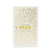 Stuff Every Bride should know by Michelle Park Lazette book cover in white and gold showing a floral pattern on the back