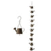 Watering Can Rain Chain 54 Inch Decorative Outdoor Garden Accent