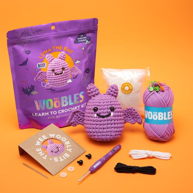 Luna the Bat Crochet Kit