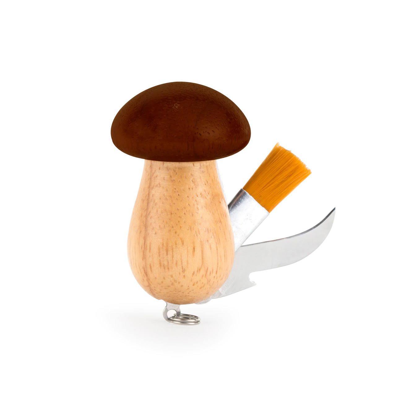 Mushroom Tool Keychain! Shaped like a mushroom.
