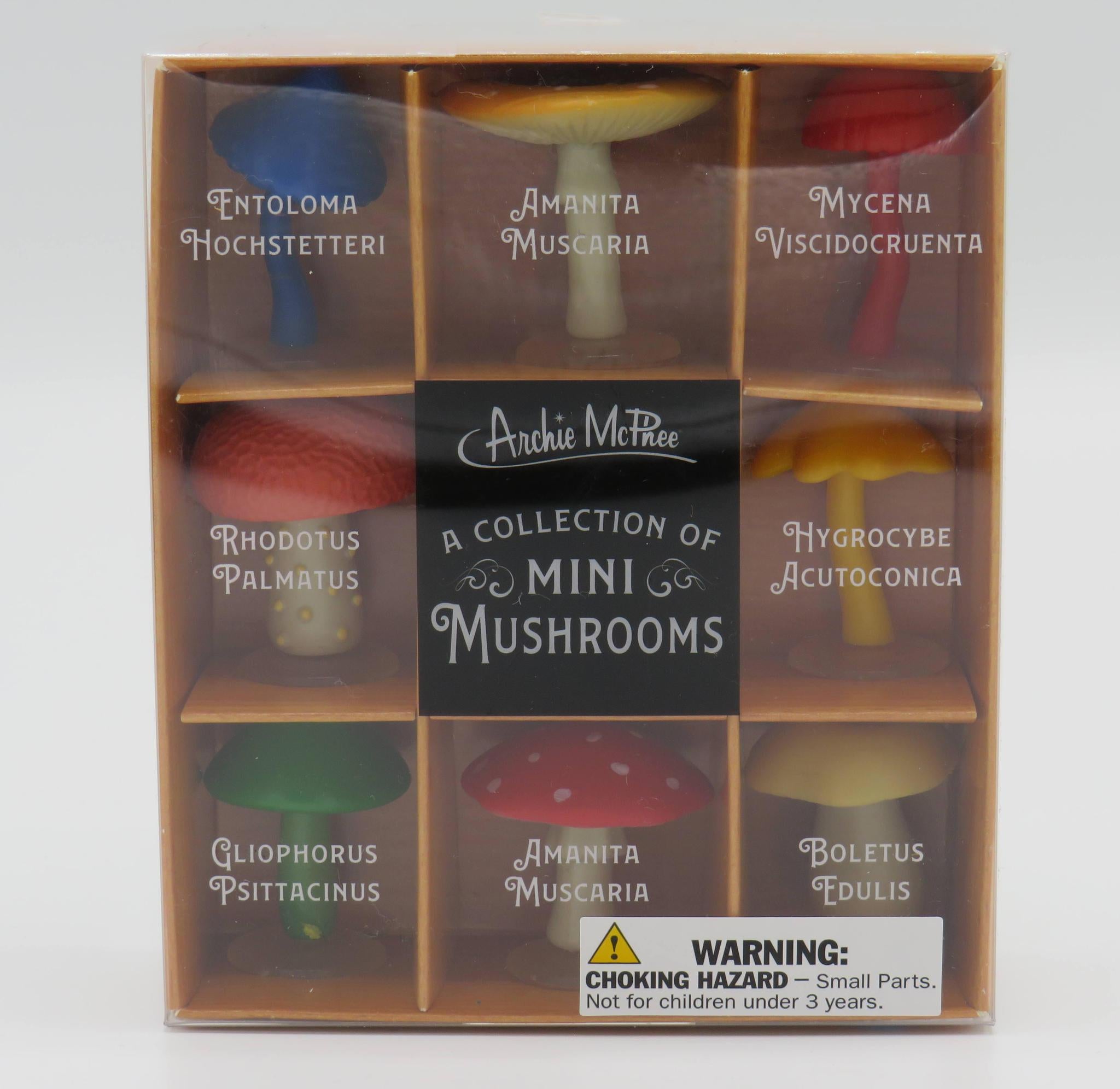 mini mushrooms collection