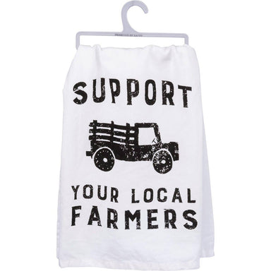 Support Local Farmers Tea Towel - 30035 - Port Gamble General Store & Cafe