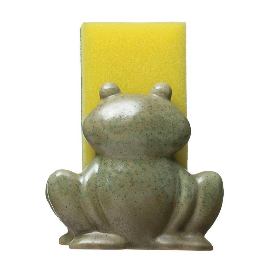 Ceramic Frog Sponge Holder 