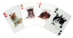 Deck of cards  Each card features a different cat image in 3d