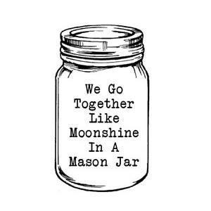 Like Moonshine in a Mason Jar Tea Towel - Port Gamble General Store & Cafe