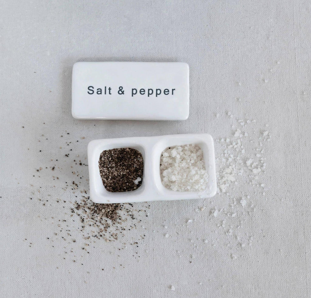 Salt & Pepper Pinch Pot - DF6288 - Port Gamble General Store & Cafe